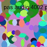 pas audio 4002 pca